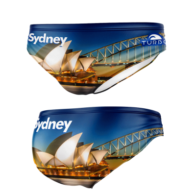 Wasserball-Badeanzug für Jungen Sydney City