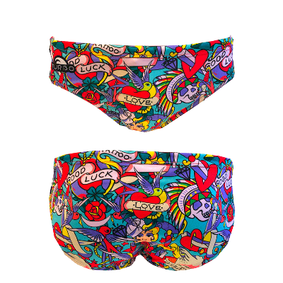 Zwembroek Waterpolo Mannen Liberty Tatoo