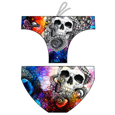 Costume da bagno per bambino Waterpolo Octopus Skull