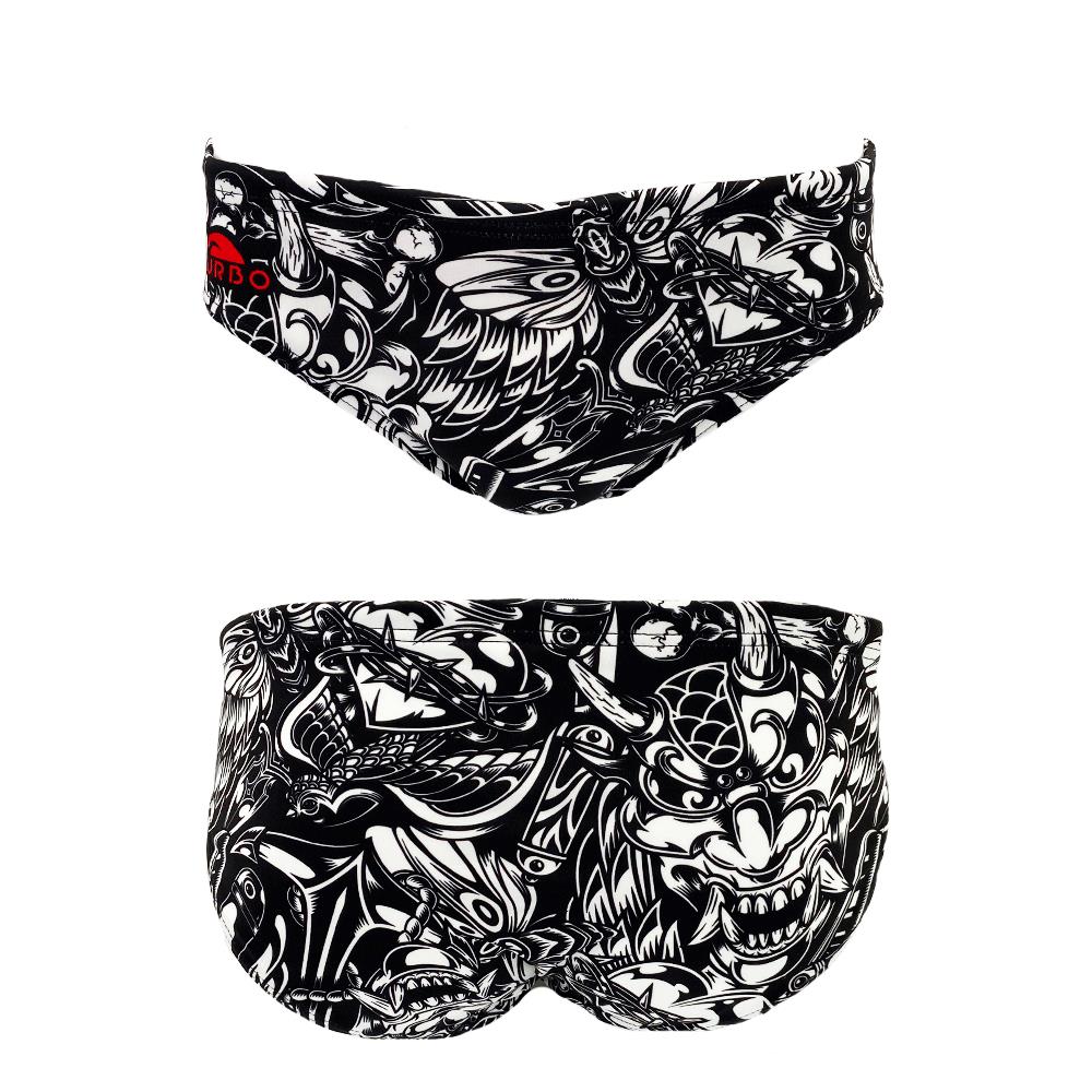 Wasserball-Badeanzug Black Warrior