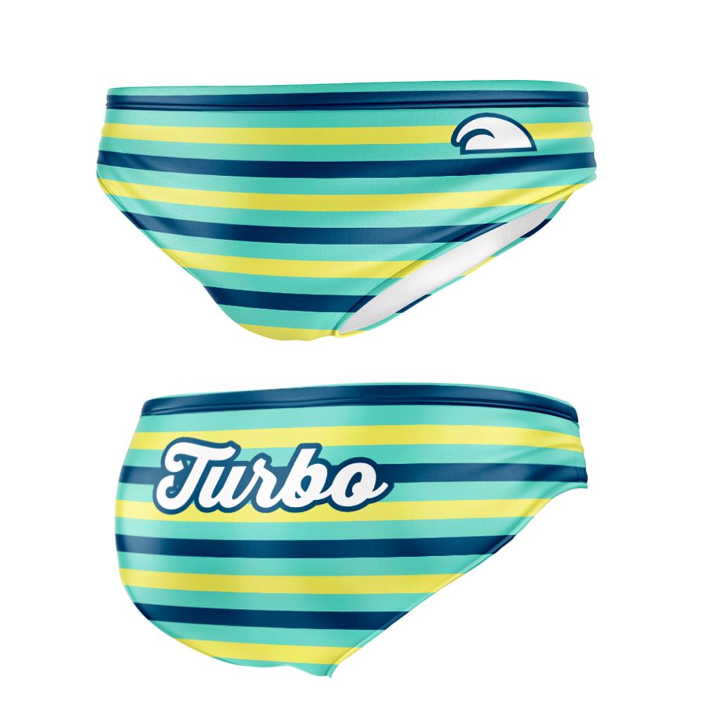 SWIMSUIT WATERPOLO LOGO STRIPES