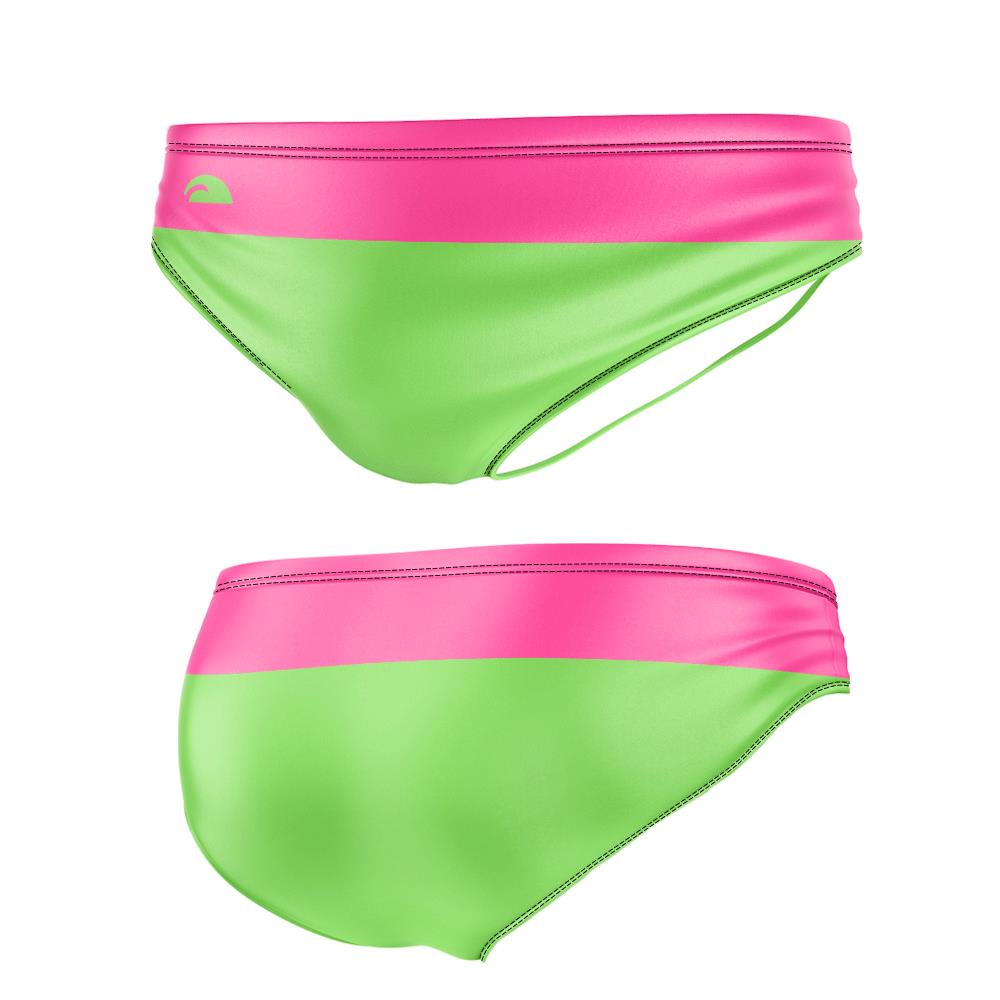Banyador de waterpolo Pink Lime