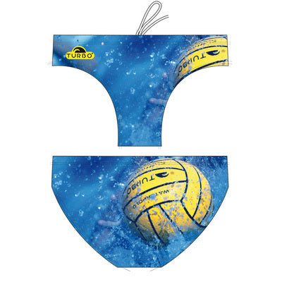 Wasserball-Badeanzug Herren Action