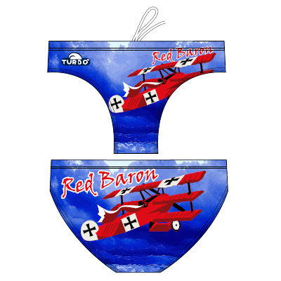 Bañador Waterpolo Cab. Baron Rojo