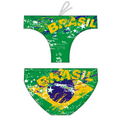 Férfi vízilabda fürdőruha Brasil Új