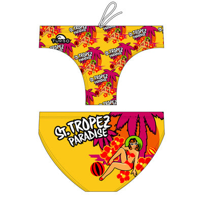 Wasserball-Badeanzug Herren Saint Tropez Paradise