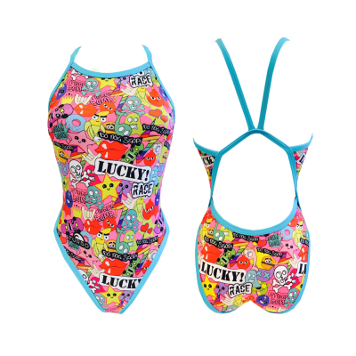 Bañador Natacion Mujer Lucky Race (Revolution)