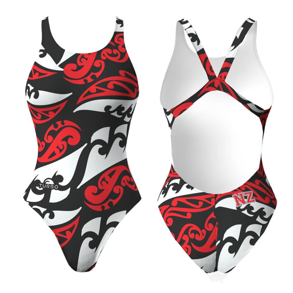 MAILLOT DE BAIN NATATION FEMME MULTI PLUME NZ
