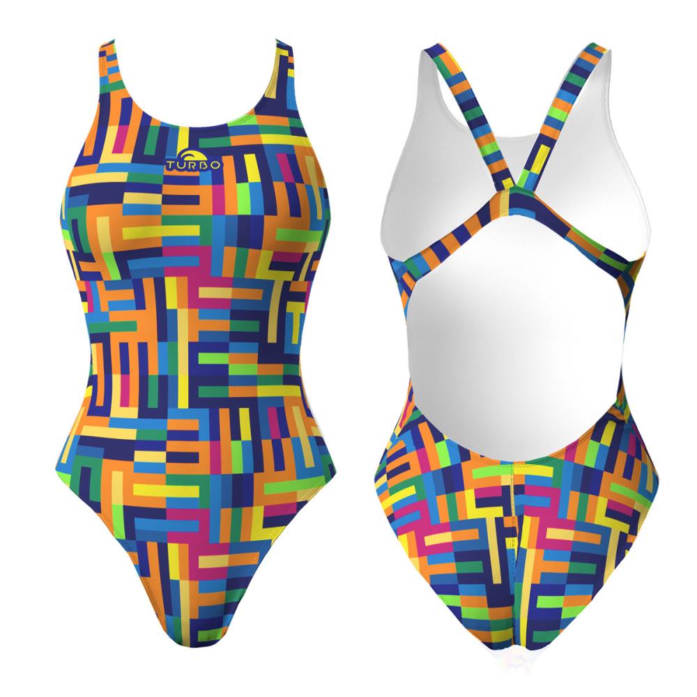 SWIMSUIT SWIMMING WOMEN LABYRINTH