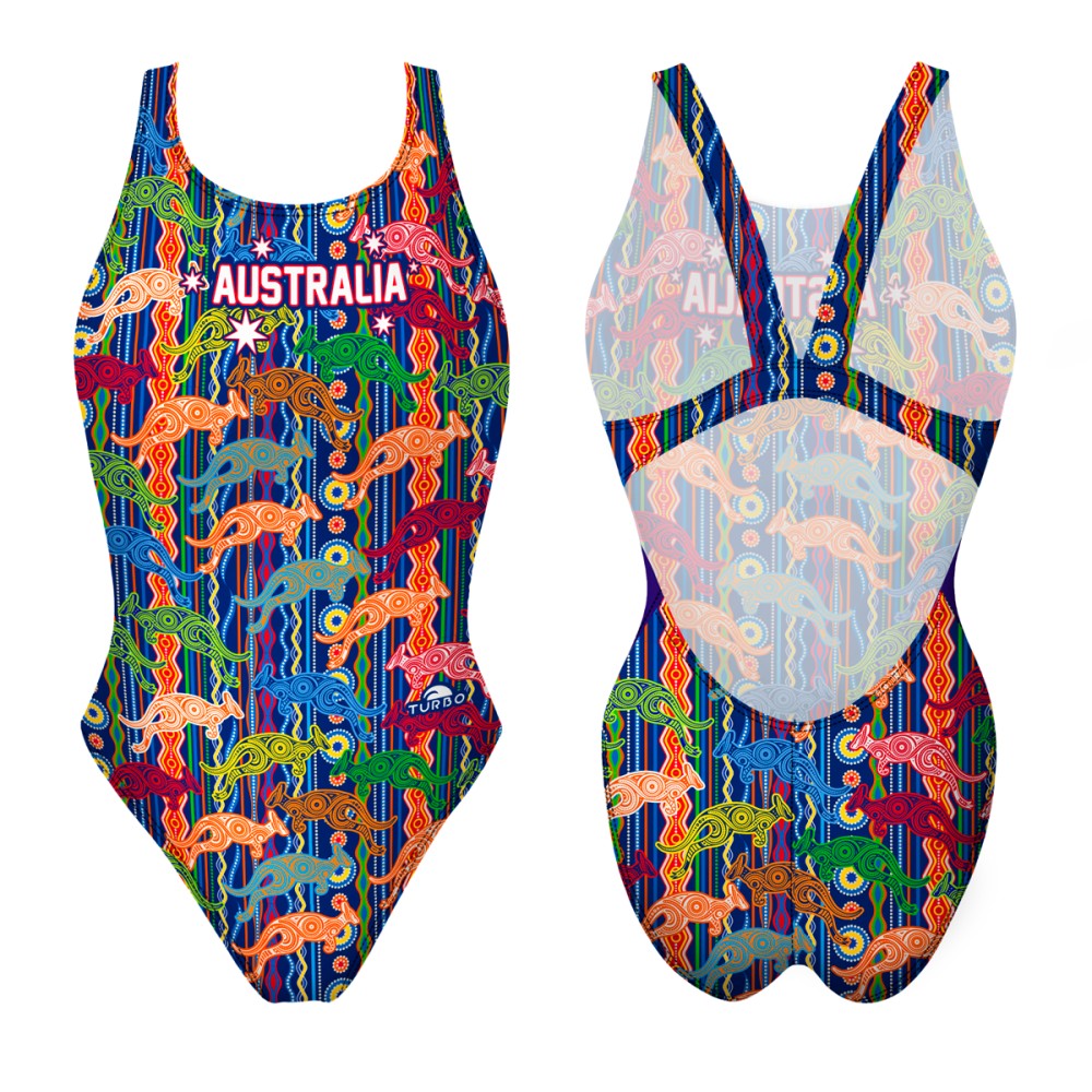 SWIMSUIT WIDE STRAP ABORIGEN AUSTRALIA