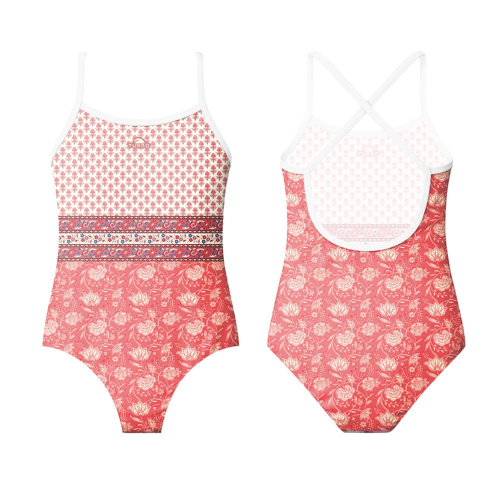 Badpak Meisje Happy Romantic Pink