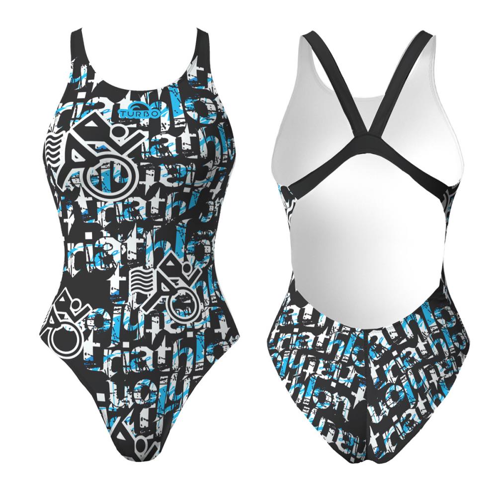 Mädchen Schwimmanzug Multi Triathlon