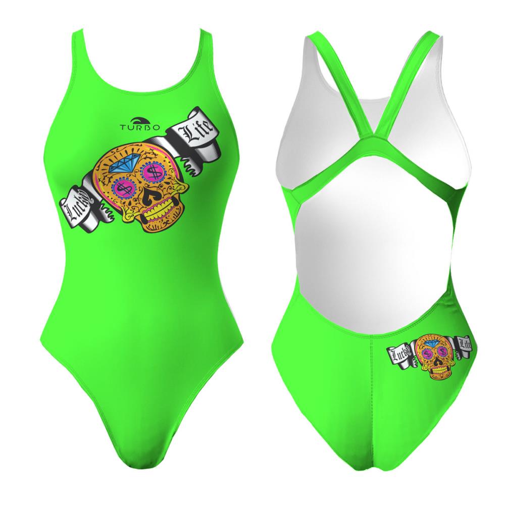 Costume da bagno nuoto donna Money Skull