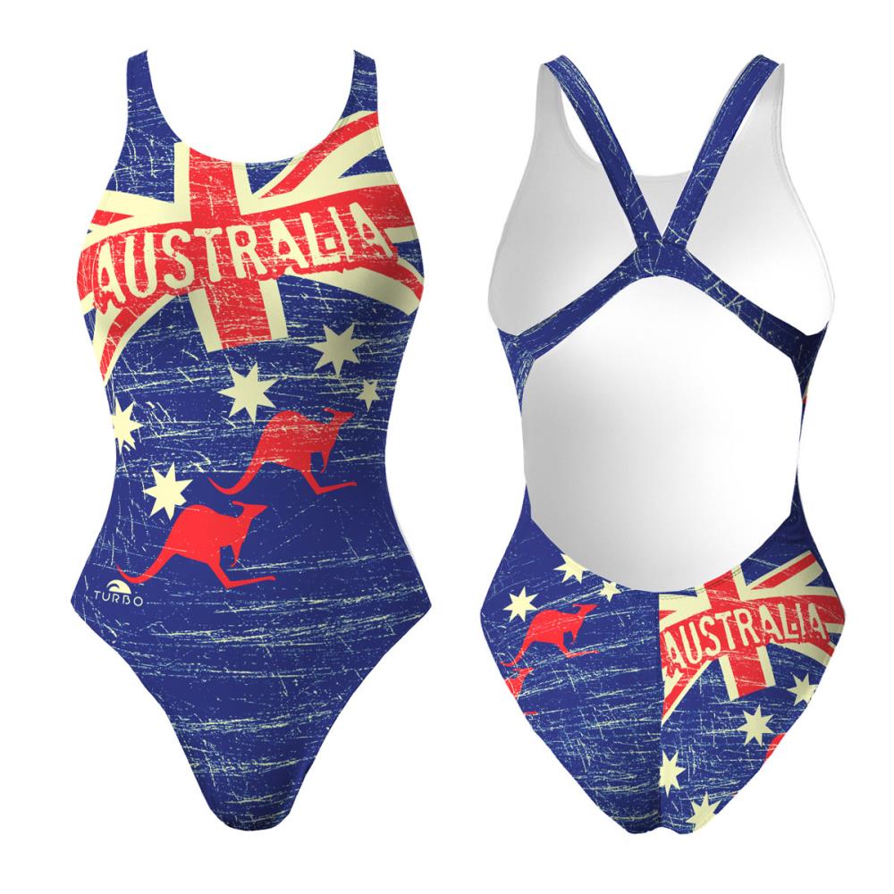 Damen Schwimmanzug Australien Vintage 2013
