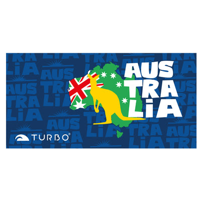 TOWEL COTTON-MICROFIBER (145 x100) KANGAROO MAP ITALIA