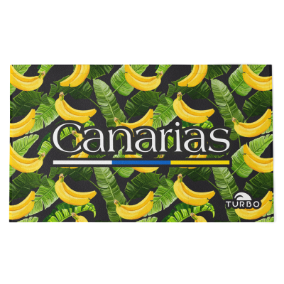TOWEL COTTON-MICROFIBER (145 x100) PLATANERO CANARIAS