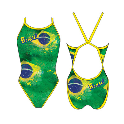 Swimming Women Suits Brasil Tag (Revolution)