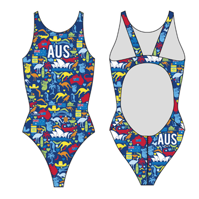 Bañador natación Turbo Australia Disc - Bañadores mujer