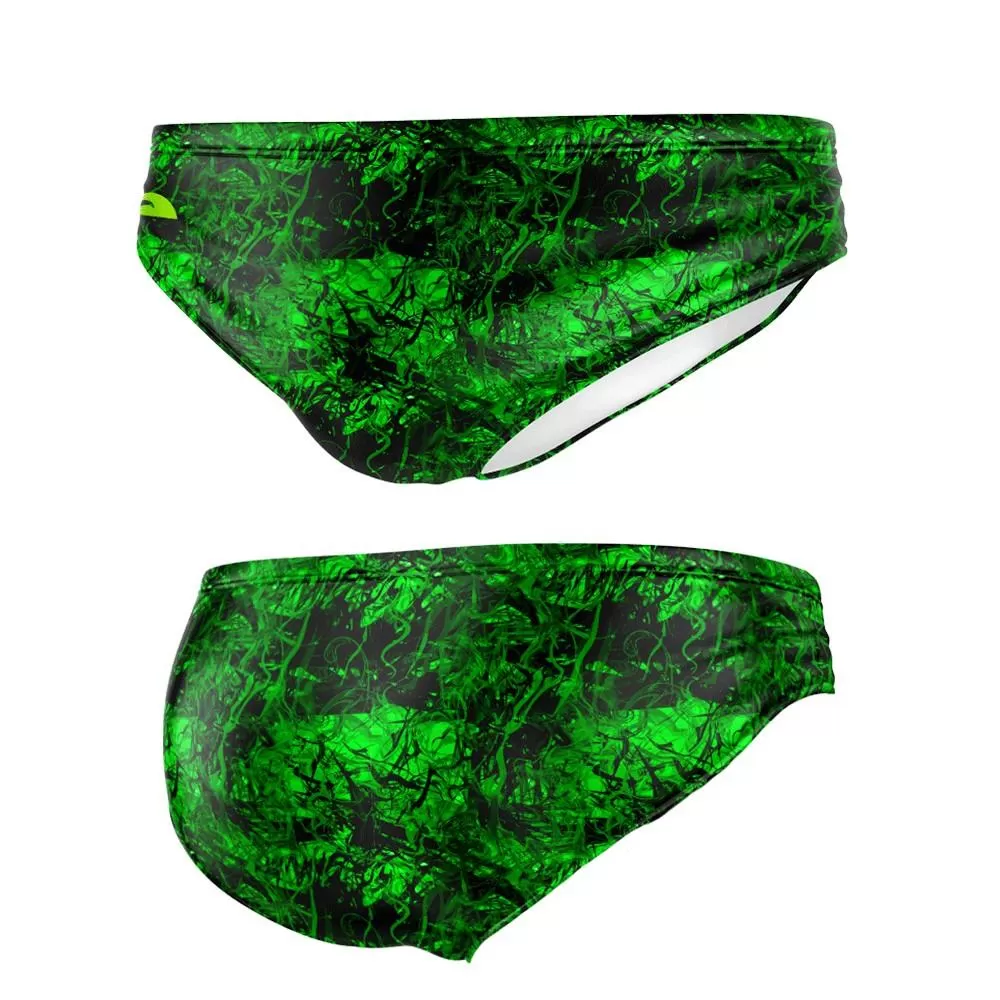 Metallic emerald green swimming costume/body