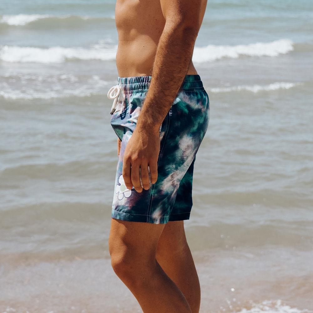 Compra Short Playa Galaxy Flower