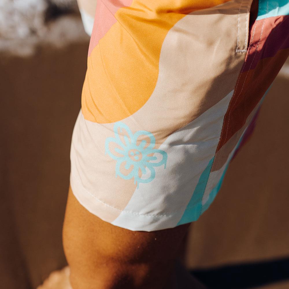 Short Turbo Ondes Flower
