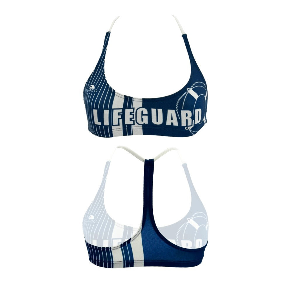 Top de bikini Pool Lifeguard