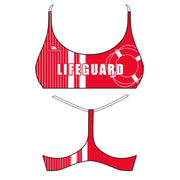 Top de bikini Pool Lifeguard