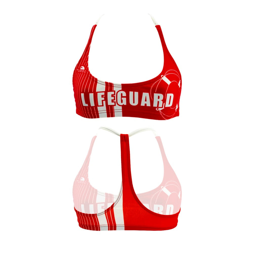 Socorrisme. Top de bikini Pool Lifeguard