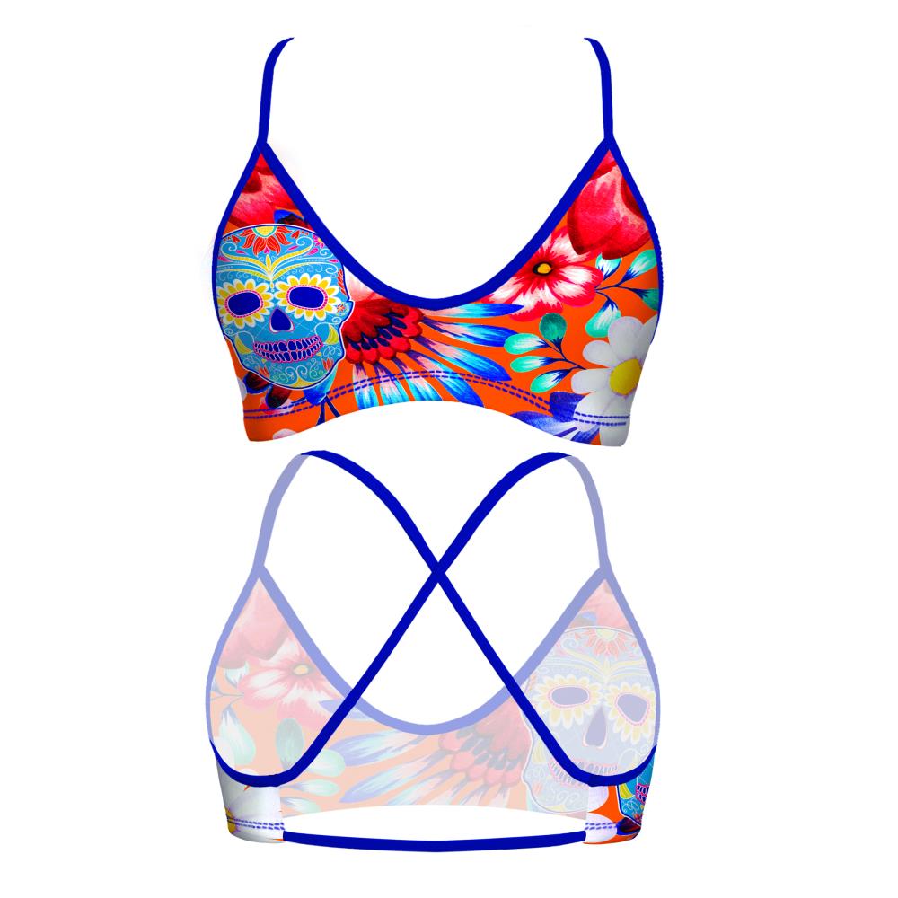 Bikini Top Mare Fresh Skull