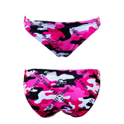 Cueca de Biquíni Mare Camo Letters
