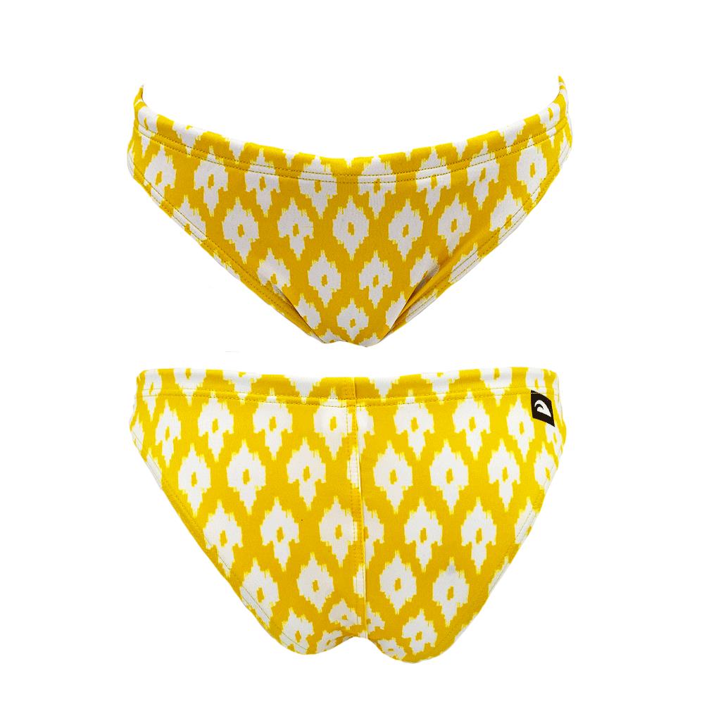 BIKINI BAS FUNKY YELLOW IKAT