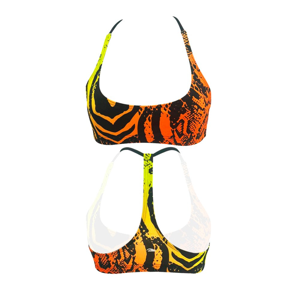 Bikinis Natación. Bikini Top Pool Animal Print Vibes