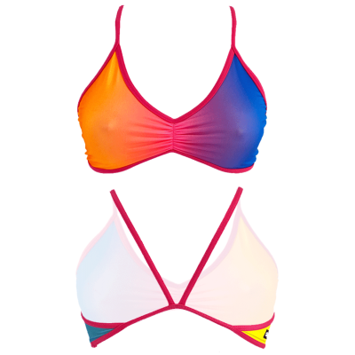 Góra bikini Funky Flour Gradient