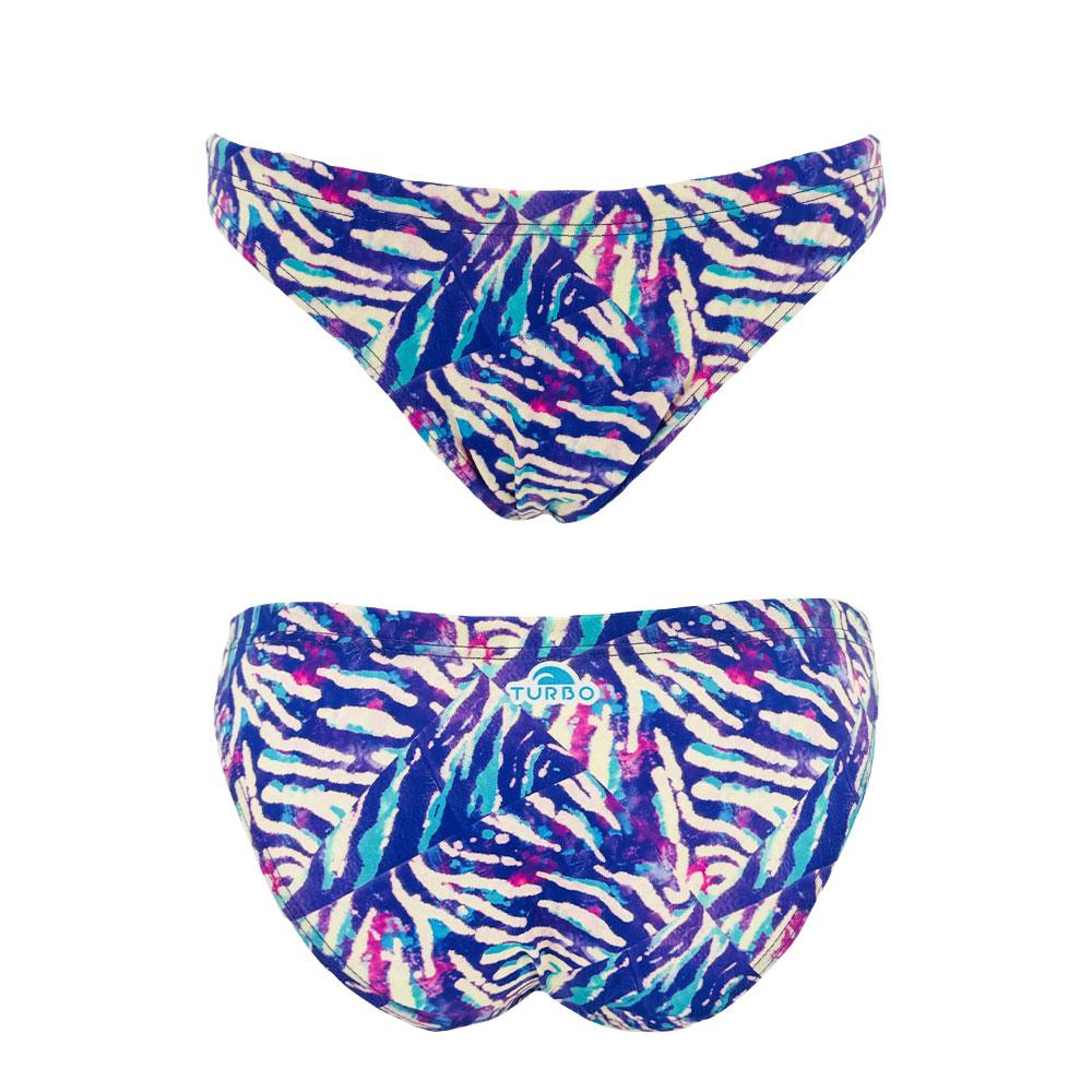 Bikinis Natación. Bikini Braga Mare Lilac Animal