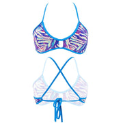 BIKINI TOP ACTIVE LILAC ANIMAL