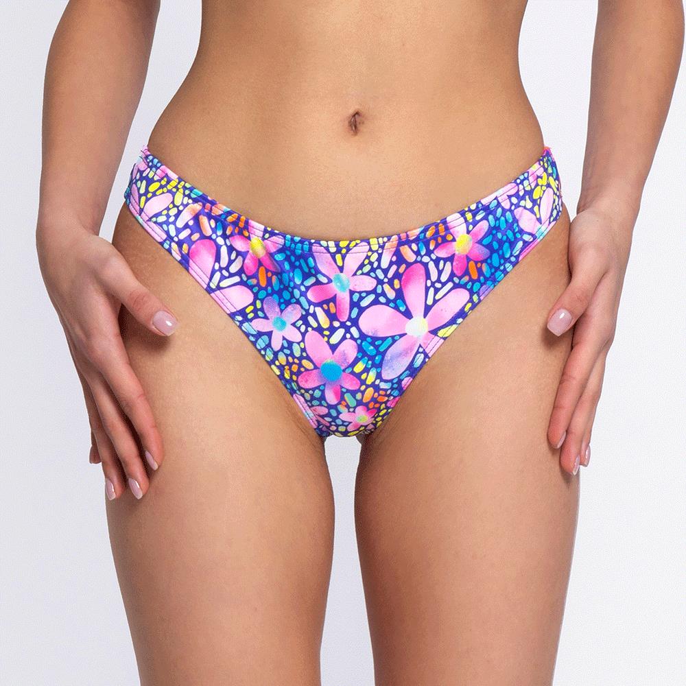 Tangas. THONG WOMEN   MAGIC FLOWERS.