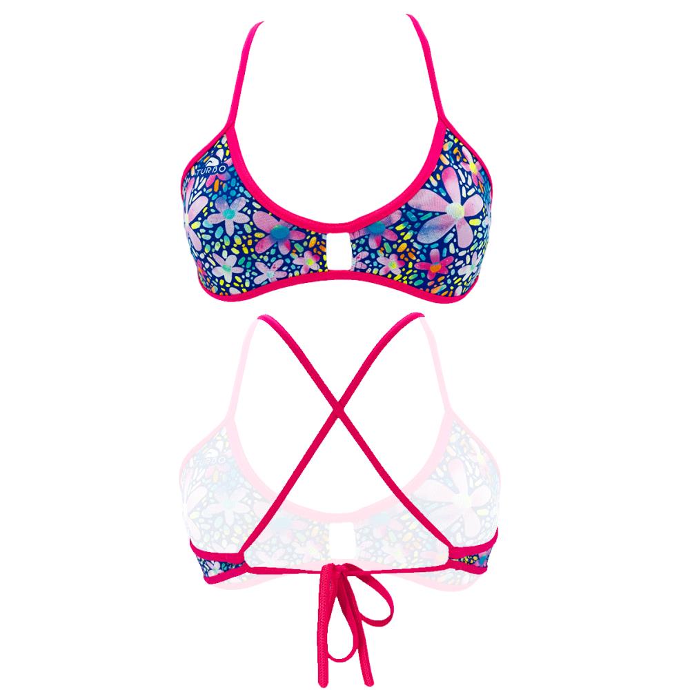 BIKINI TOP ACTIVE MAGIC FLOWERS