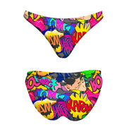 Braga de bikini Mare Comic Newspaper