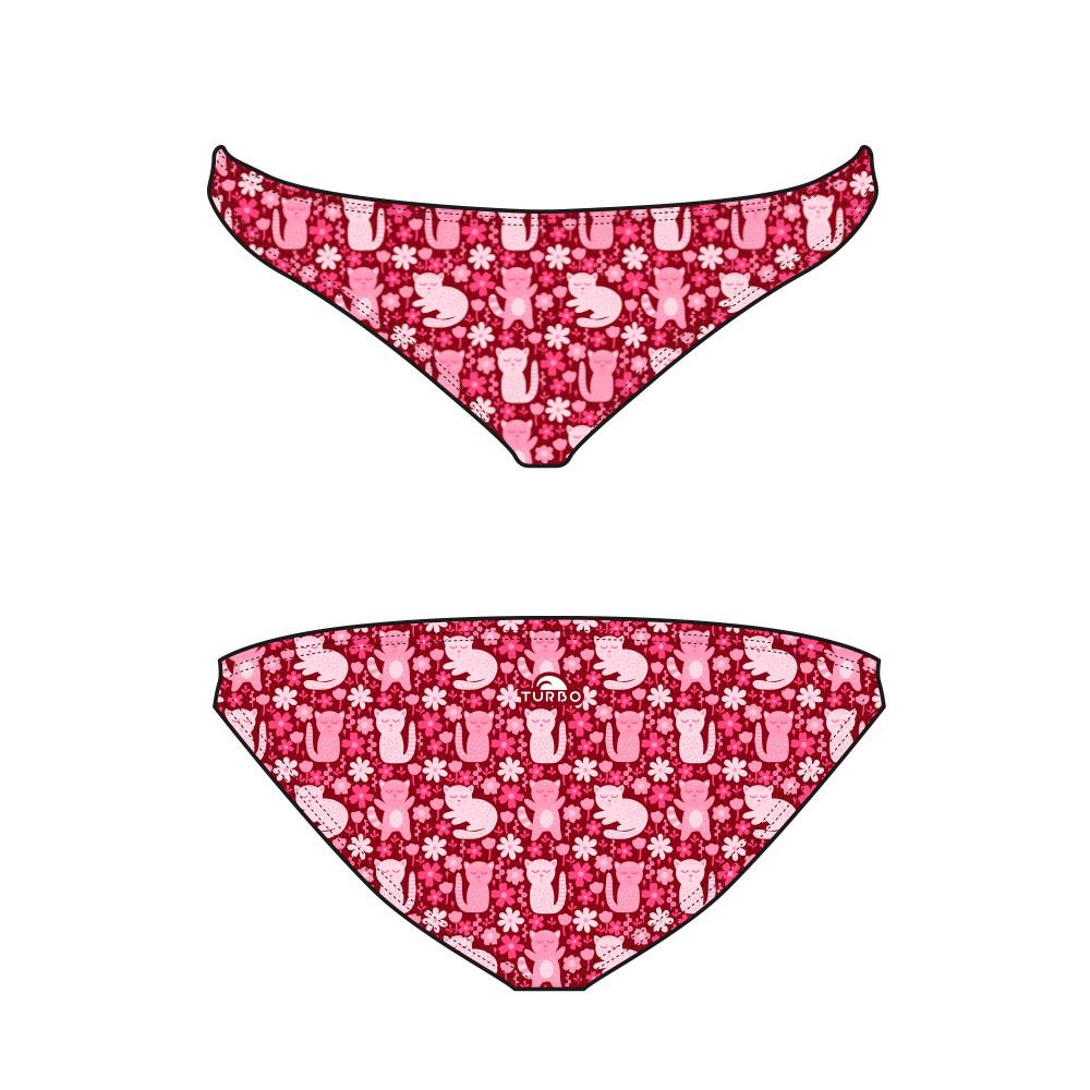 Mädchen Bikinis (Mini). Bikini-Slip Peke Kittens