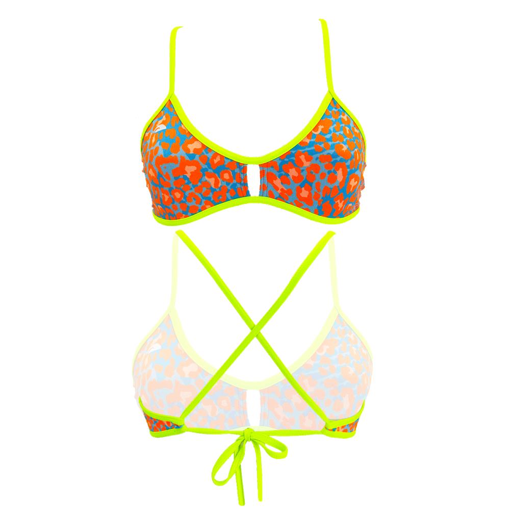 Bikini Góra Active Leopard Summer