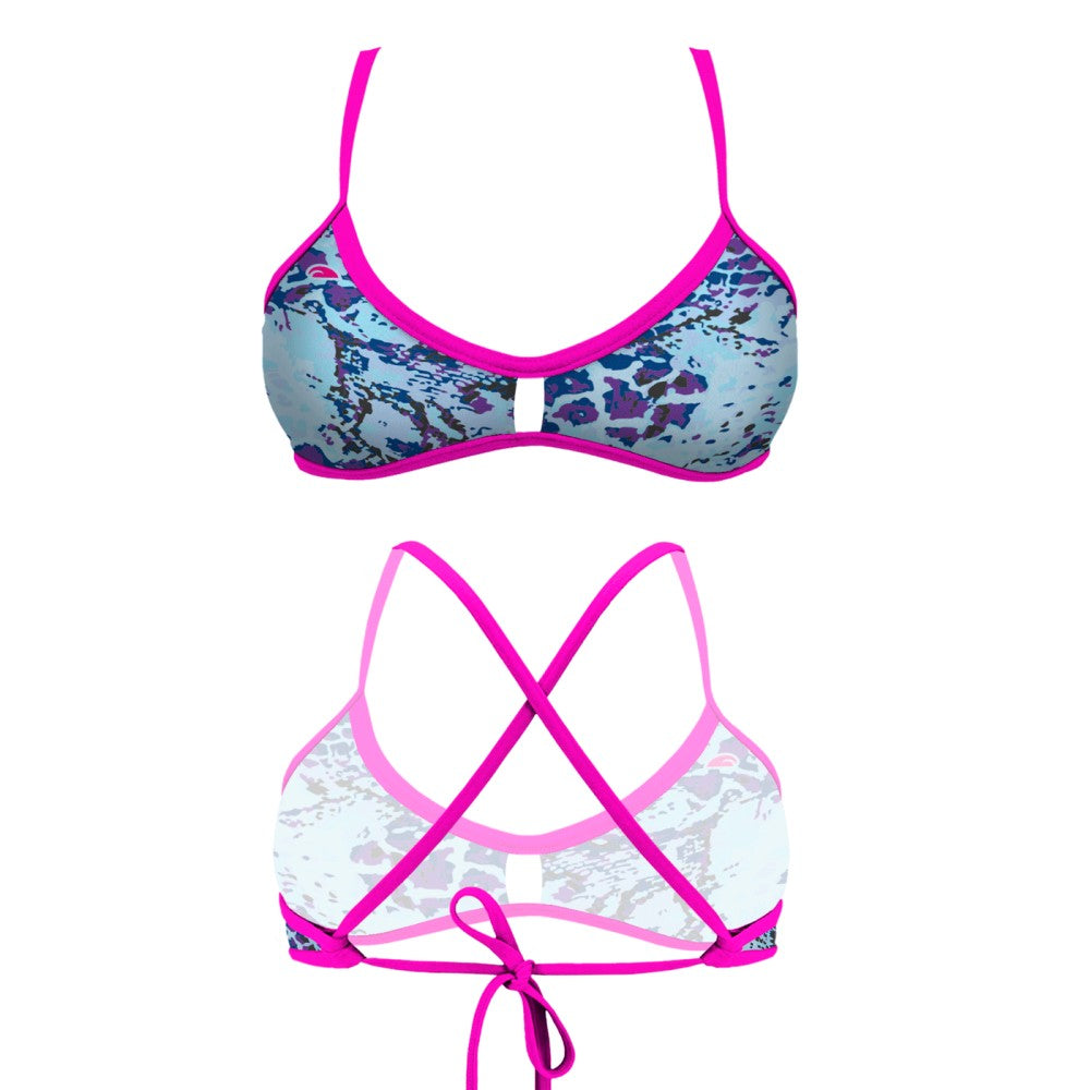 Bikinis Natación. Top Bikini Active Ocean Snake