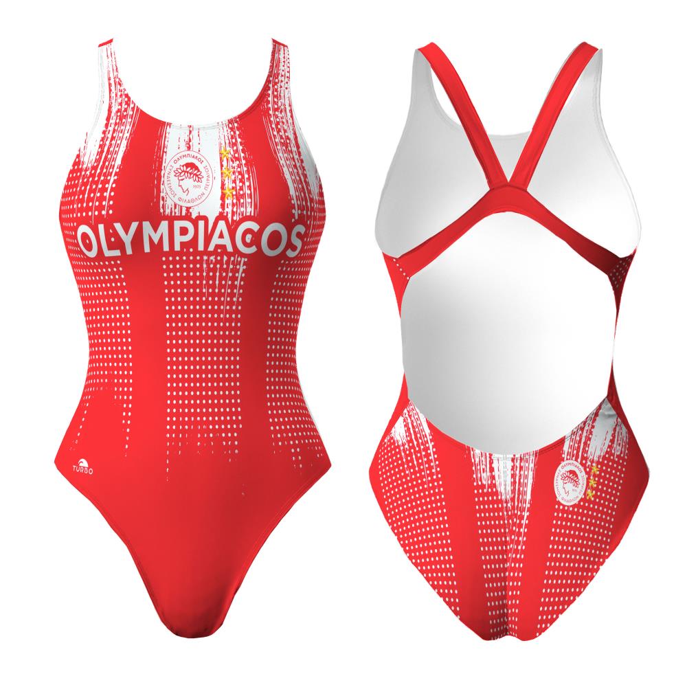 Olympiacos. Bañador Natación Tirante Ancho Olympiacos 2024