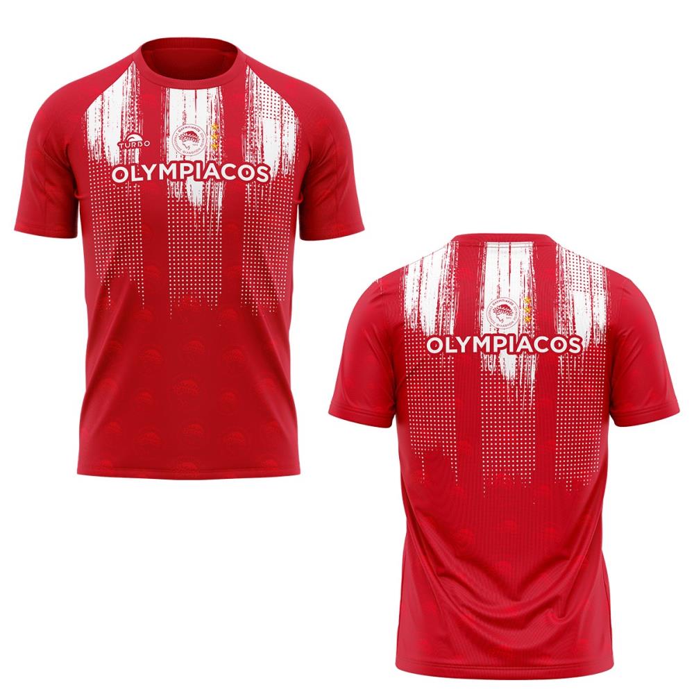 Olympiacos. Camiseta Sublimada Olympiacos 2024