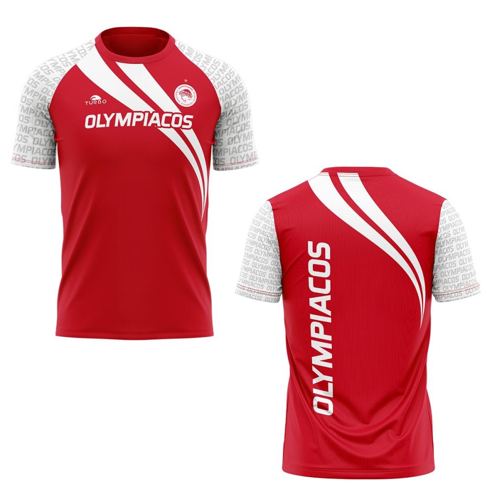 Olympiacos. Camiseta Sublimada Olympiacos 2024