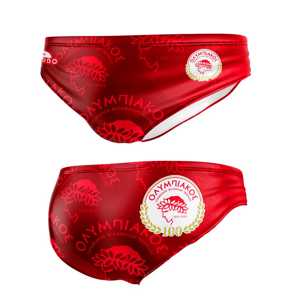 Olympiacos. Bañador Waterpolo Olympiacos 2025