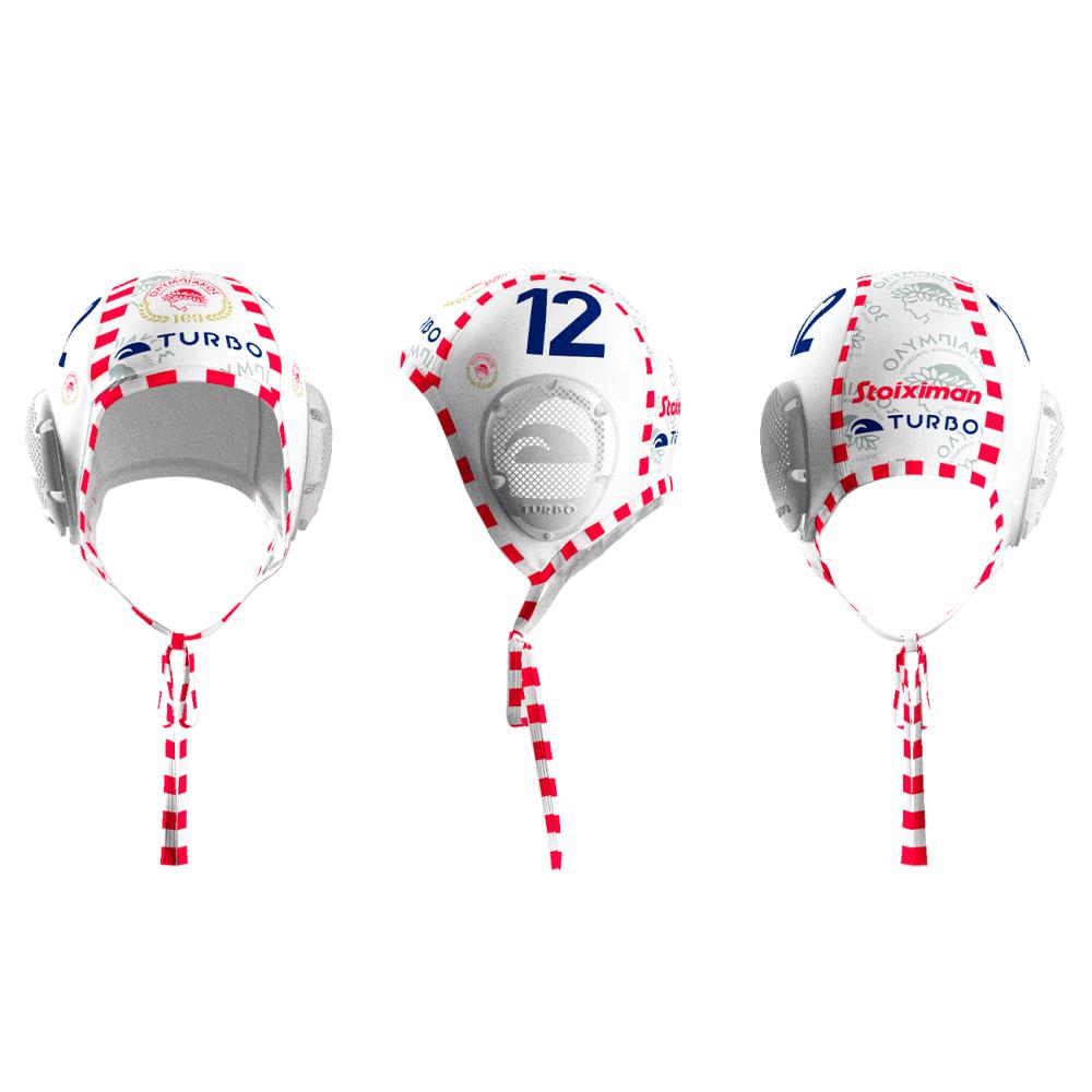 Olympiacos. Gorro Waterpolo Olympiacos 2025