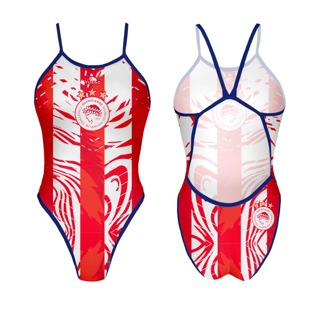 Olympiacos. Bañador Natación Revolution Olympiacos Flames