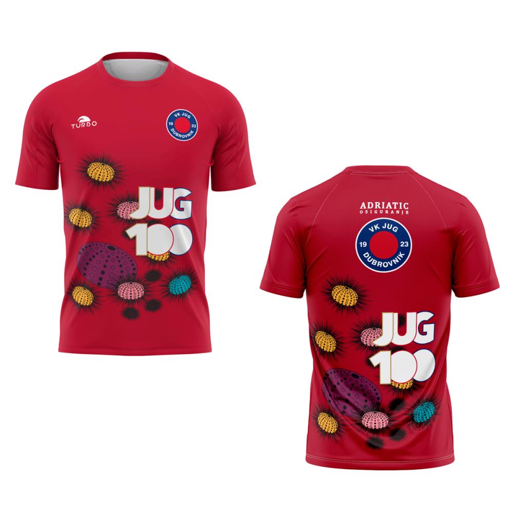 VK JUG ADRIATIC OSIGURANJE. T-shirt Sublimé Vk Jug Adriatic Osiguranje Rouge
