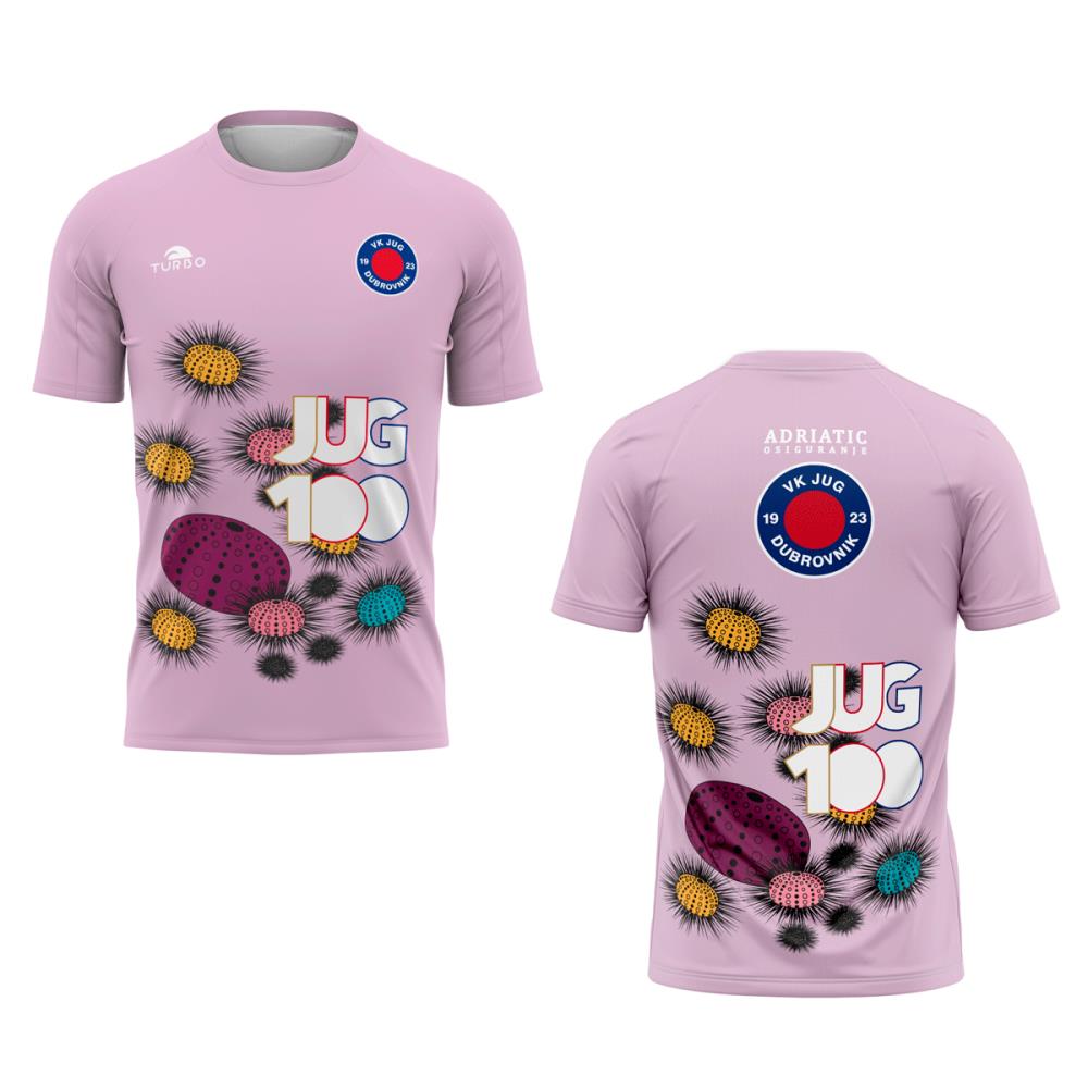 VK JUG ADRIATIC OSIGURANJE. T-shirt Sublimé Vk Jug Adriatic Osiguranje Rose
