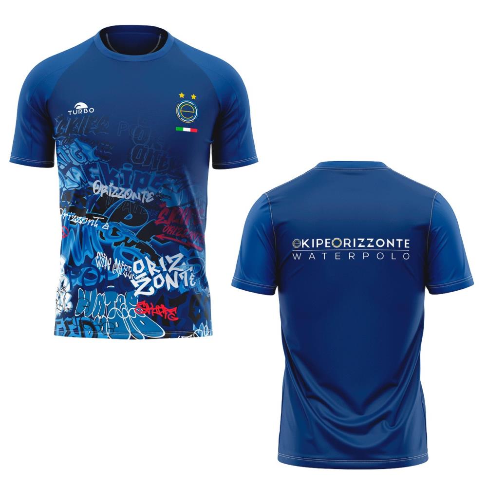 EKIPE ORIZZONTE. Sublimiertes T-Shirt Ekipee Orizzonte 2024-25